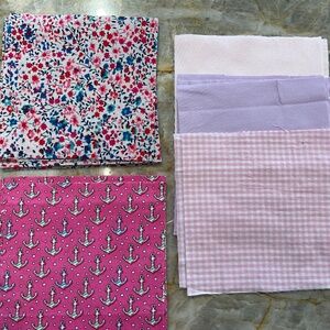 40 Precut 5" Quilt Squares Assorted Fabric Charm Pack